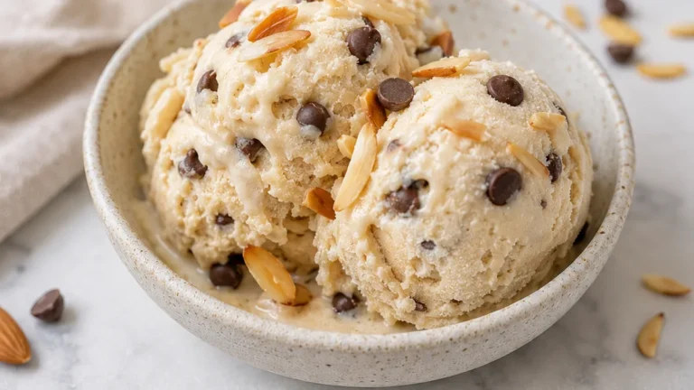 Dreamy Almond Milk Ice Cream – So Easy!