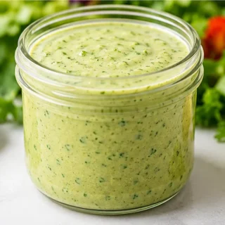 Green Goddess Dressing: Creamy Avocado Recipe - avocado green goddess dressing - Avocado green goddess dressing: whip up this deliciously creamy, tangy dressing