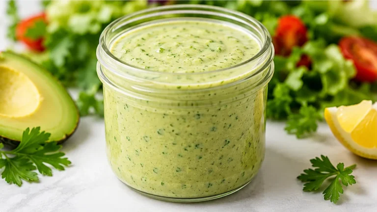 Green Goddess Dressing: Creamy Avocado Recipe