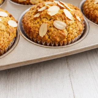 Easy Almond Banana Muffins! Discover our ultimate banana muffins recipe! Easy, gluten-free, and moist, perfect for a quick breakfast or snack. Get ready for del