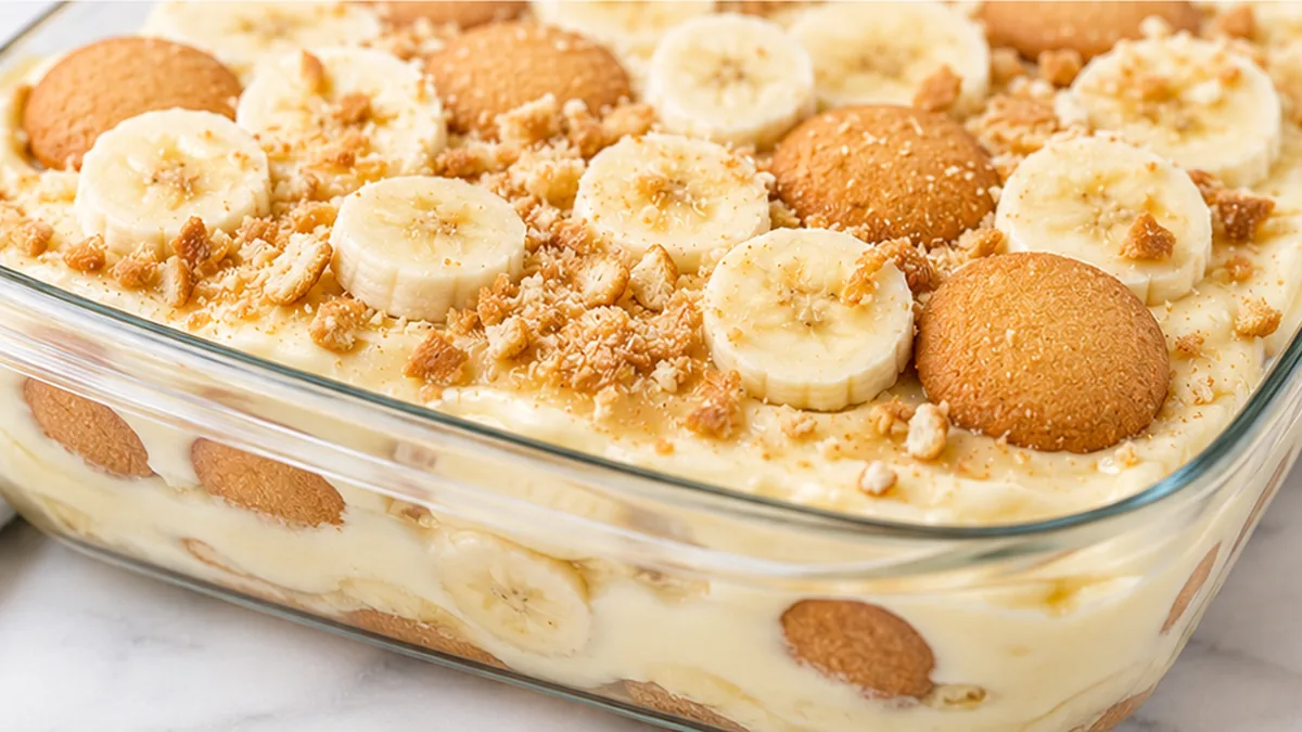 Unbelievably Creamy Gluten-Free Banana Pudding! Discover the ultimate gluten-free banana pudding! Layers of creamy vanilla, sweet bananas, and crisp GF wafers.