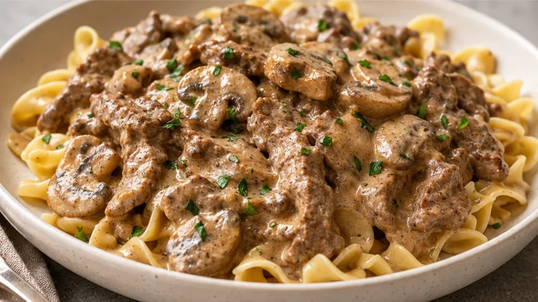 Gluten-Free Beef Stroganoff: Pure Comfort Food
