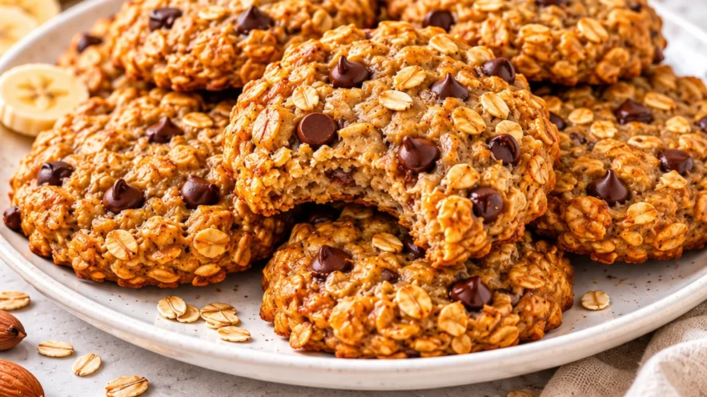 Banana Oat Breakfast Cookies - Breakfast cookies: Make these quick and delicious banana oatmeal cookies in under 30 minutes. Perfect for healthy, on-the-go morn