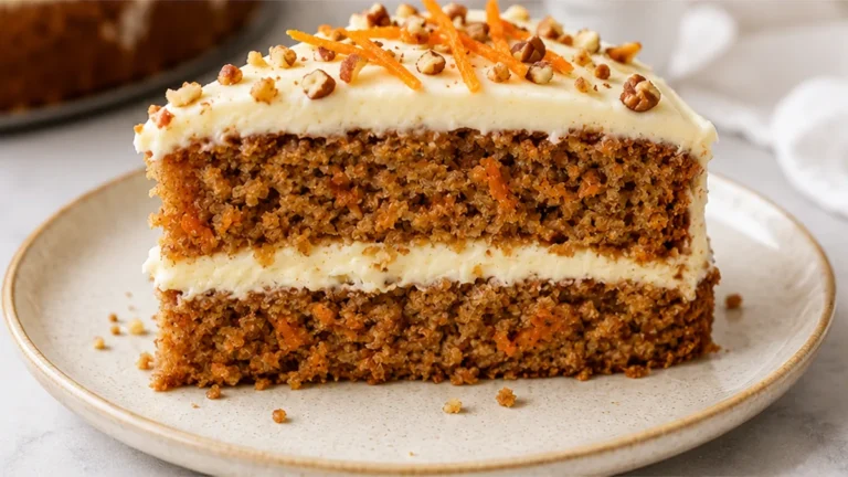 OMG! The BEST Almond Flour Carrot Cake!