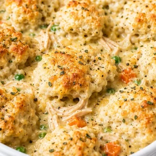 Creamy Gluten-Free Chicken & Dumplings Casserole - chicken dumplings - Discover our ultimate gluten-free Chicken Dumplings Casserole recipe! Easy to make, incre