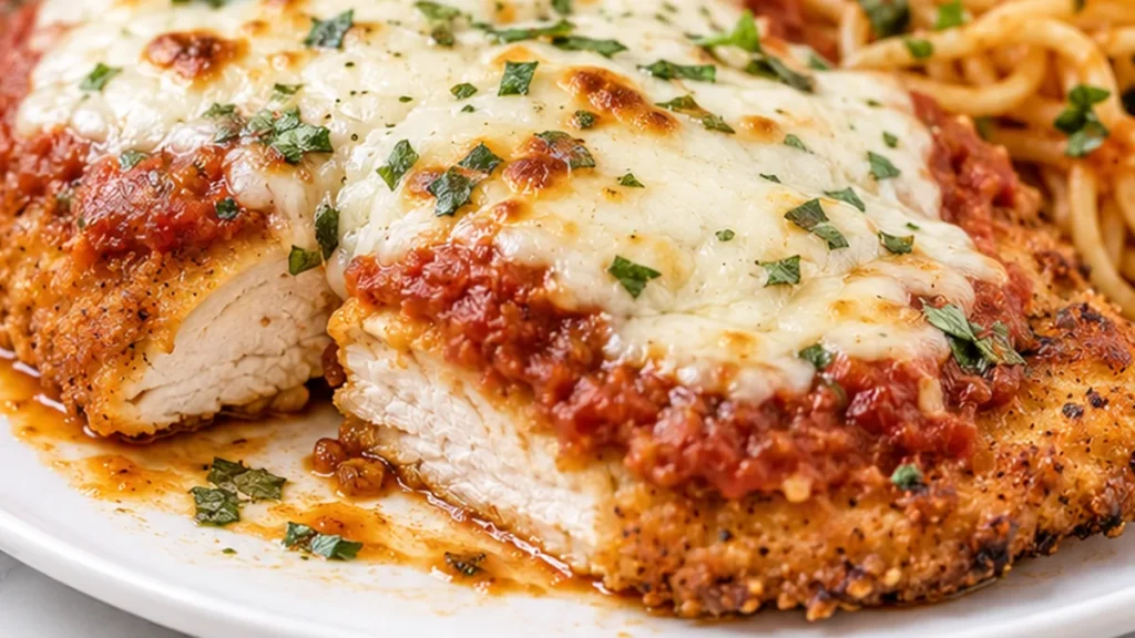 Crispy Gluten-Free Chicken Parmesan Perfection! Discover the ultimate Gluten-Free Chicken Parmesan! Crispy, flavorful, and easy to make. Perfect for a delicious