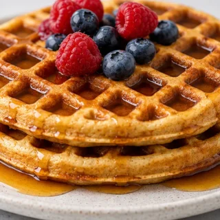Coconut Flour Waffles: Guilt-Free Breakfast Bliss! Discover delicious coconut flour waffles! Easy gluten-free recipe ready in 20 mins. Perfectly crispy and fluf