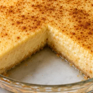 ️ Dreamy Crustless Cream Pie Recipe! ️ - coconut pie - Discover the ultimate crustless coconut pie! Easy recipe with a light, airy texture and rich coconut flav