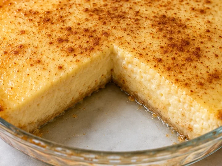 Dreamy Crustless Cream Pie Recipe!