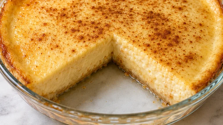 ️ Dreamy Crustless Cream Pie Recipe! ️