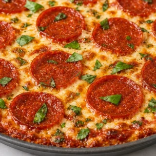 Crustless Pizza Hack for Quick Meals - Discover the ultimate crustless pizza recipe! Quick, keto-friendly, and incredibly delicious with melted cheese and savor