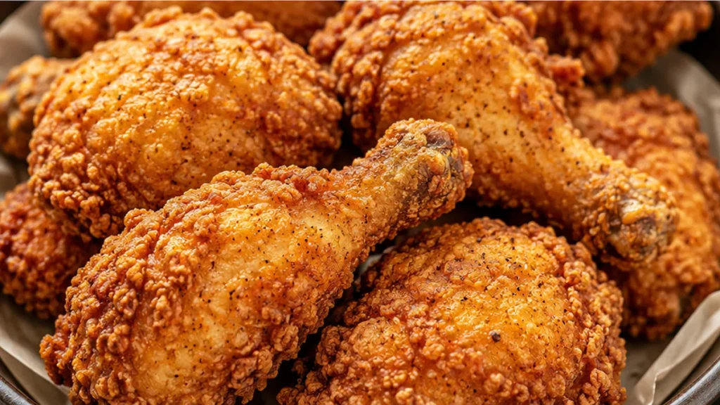 Crispy Gluten-Free Fried Chicken Recipe - Fried chicken: Make the ultimate crispy, juicy gluten-free fried chicken in under 2 hours. Follow our easy steps for a
