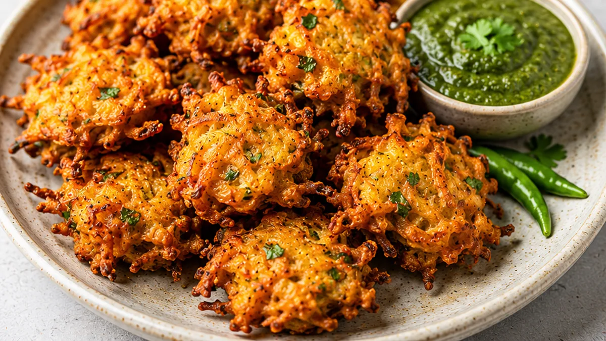 Crispy Golden Pakora: Your New Favorite Snack - pakora recipe - Pakora recipe: Try this easy and crispy Indian fritter in under 30 minutes. Perfectly spiced, go