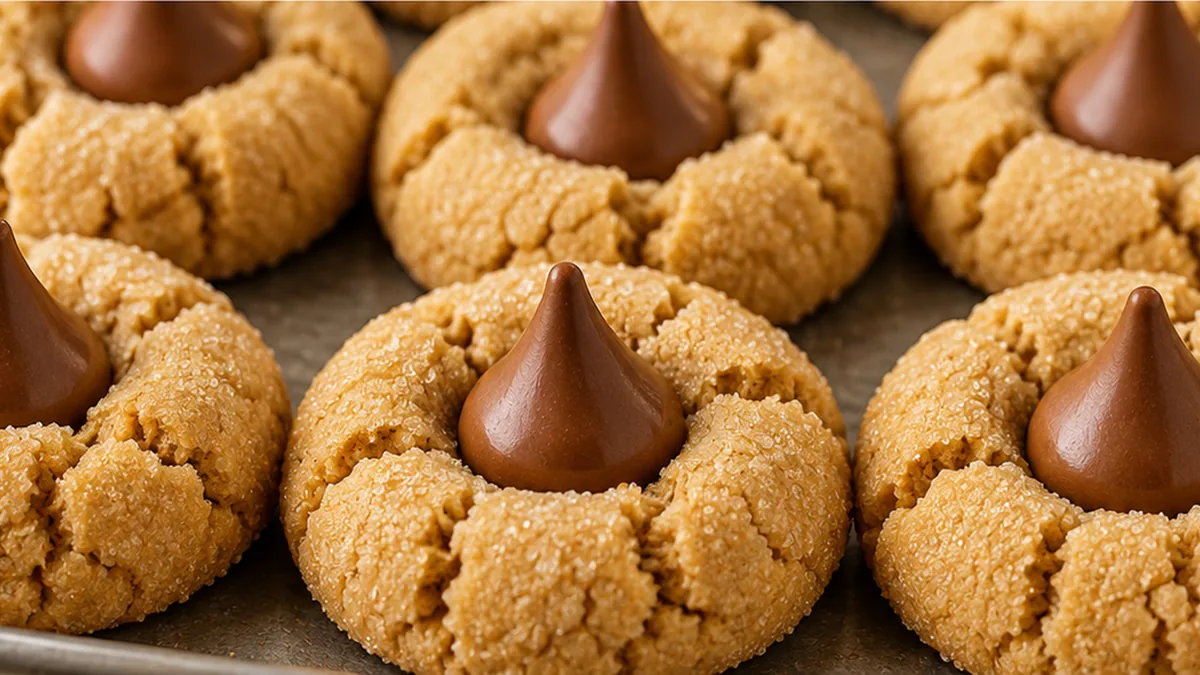 Gooey Gluten-Free Peanut Butter Blossoms! Peanut Butter Blossoms: Bake these best gluten-free, easy cookies in under 45 minutes. Perfectly chewy with a chocolat
