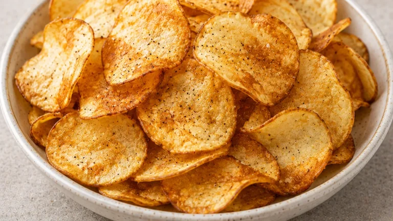 Crispy Homemade Potato Chips: The Ultimate Snack Hack!