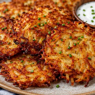 Crispy Potato Latkes: The ULTIMATE Gluten-Free Dream! Potato latkes: Bake these crispy, fluffy gluten-free latkes in under 45 minutes. A truly amazing and easy