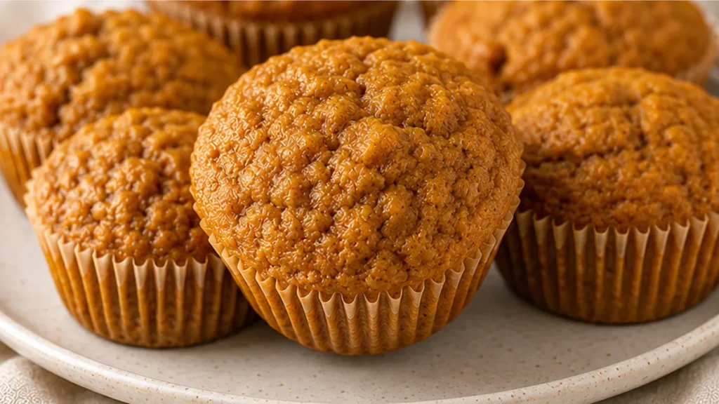 Flourless Pumpkin Muffins Recipe - Discover delicious and easy flourless pumpkin muffins! Made with wholesome ingredients, these moist muffins are perfect for f