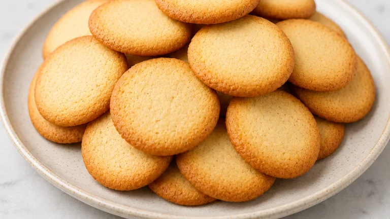 Crispy Gluten-Free Vanilla Wafers