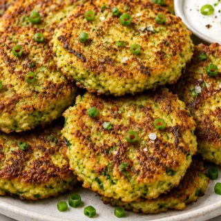 Crispy Zucchini Fritters - Zucchini fritters: Make these easy, crispy, gluten-free delights in under 45 minutes! A perfect snack or side dish everyone will love