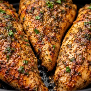 " Crispy Air Fryer Chicken Breast: Juicy Perfection!" - Air fryer chicken: master perfectly juicy and crispy chicken breasts in just 15 minutes. Quick, healthy,