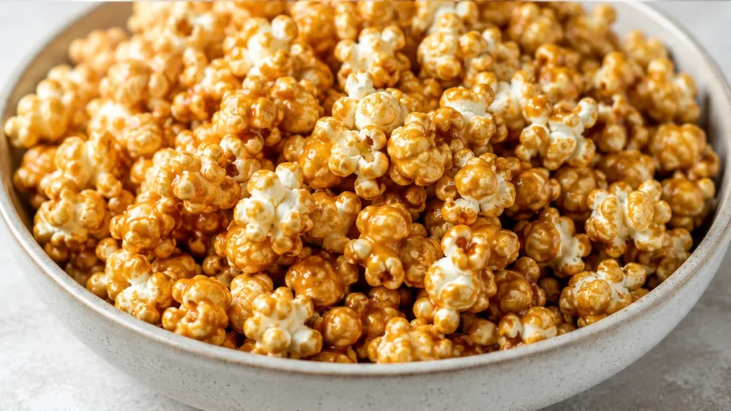 Irresistible Caramel Corn Recipe - Caramel corn: master this easy, buttery, and perfectly crispy homemade caramel corn recipe. Ideal for snacking or gifting, it