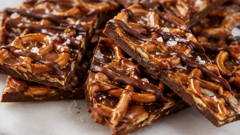 Salty Sweet Perfection: Caramel Pretzel Bark!