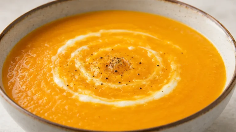 Creamy Carrot Ginger Soup: Comforting & Easy