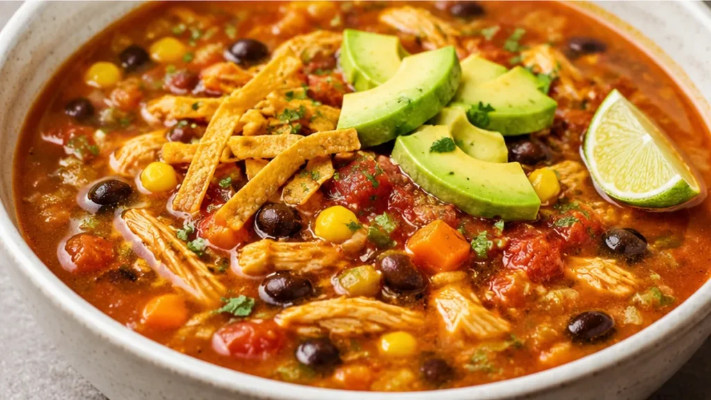 Instant Pot Chicken Tortilla Soup - Chicken tortilla soup: enjoy this incredible Instant Pot recipe, bursting with flavor and ready in minutes. Perfect for a co