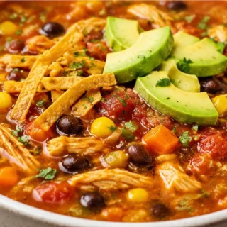 Instant Pot Chicken Tortilla Soup - Chicken tortilla soup: enjoy this incredible Instant Pot recipe, bursting with flavor and ready in minutes. Perfect for a co