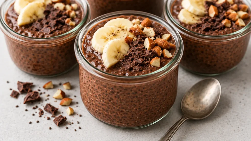 Decadent Chocolate Chia Pudding Dream! Chocolate chia pudding: make this incredibly rich and creamy dessert in minutes. Naturally dairy-free and paleo-friendly,