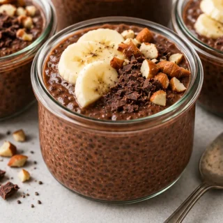 Decadent Chocolate Chia Pudding Dream! Chocolate chia pudding: make this incredibly rich and creamy dessert in minutes. Naturally dairy-free and paleo-friendly,