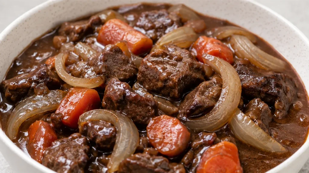 Melt-in-Your-Mouth Gluten-Free Beef Stew - Gluten-Free Beef Stew: master this tender, flavorful slow cooker meal. Perfect for a comforting dinner with rich brot