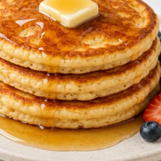 Fluffy Gluten-Free Cottage Cheese Pancakes - gluten-free pancakes - Gluten-free pancakes: whip up these fluffy cottage cheese pancakes for a tasty, protein-pack