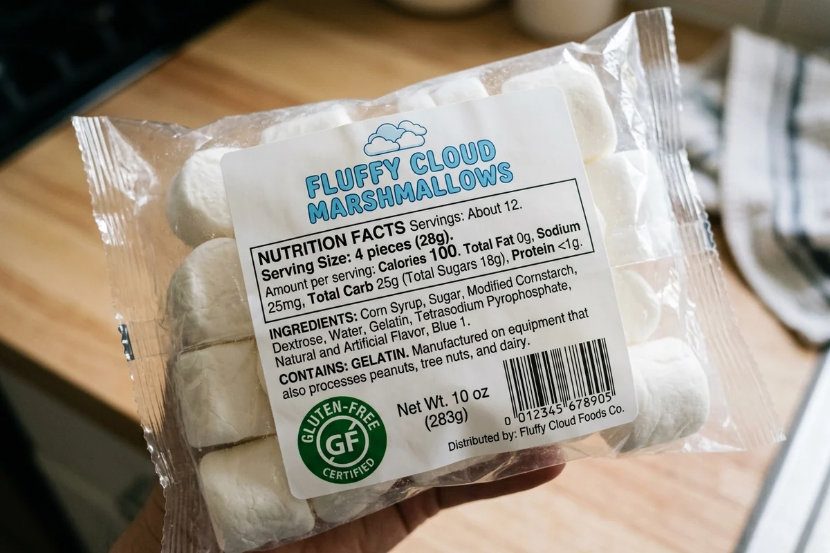 Reading a Marshmallow Label: A Quick Routine Marshmallows gluten free — Reading a Marshmallow Label: A Quick Routine