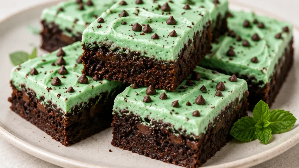 Mint Brownies: Fudgy & Irresistible! Mint brownies: Master this fudgy, cool, and incredibly delicious gluten-free recipe. Perfect for satisfying any sweet cravi