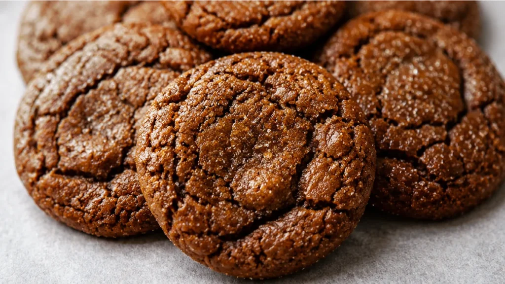 " Chewy Gluten-Free Molasses Cookies" - Molasses cookies: whip up this incredible gluten-free recipe for chewy, spiced cookies. Perfect for holiday baking or a