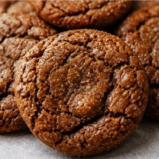 " Chewy Gluten-Free Molasses Cookies" - Molasses cookies: whip up this incredible gluten-free recipe for chewy, spiced cookies. Perfect for holiday baking or a