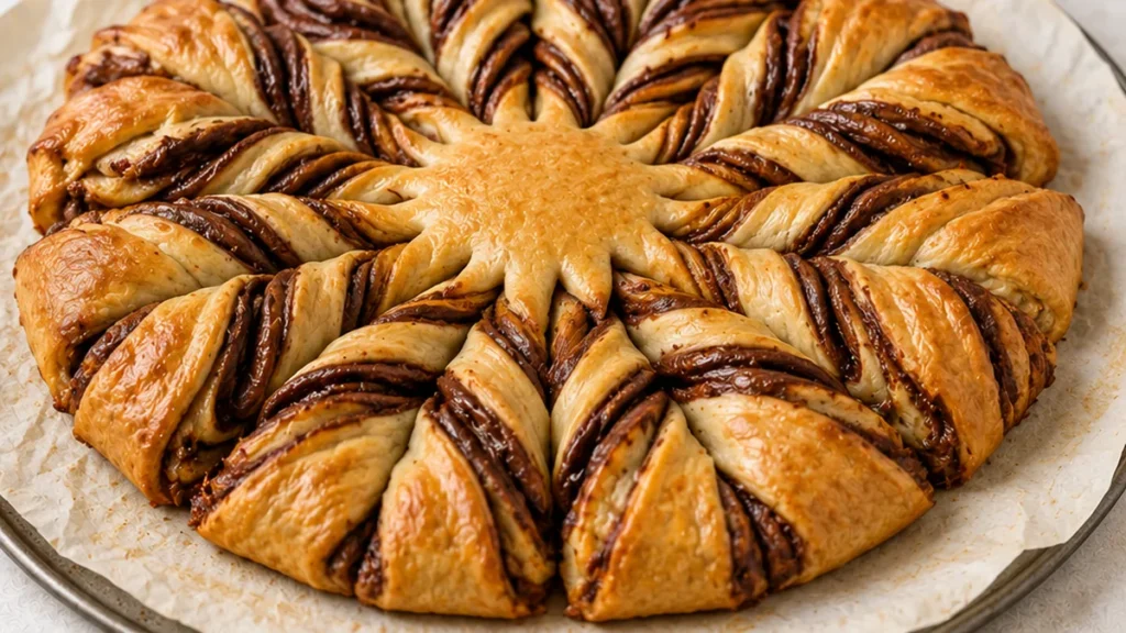 " Gluten-Free Nutella Star Bread" - Nutella Star Bread: master this show-stopping gluten-free dessert in under 90 minutes. Perfect for sharing and a guaranteed