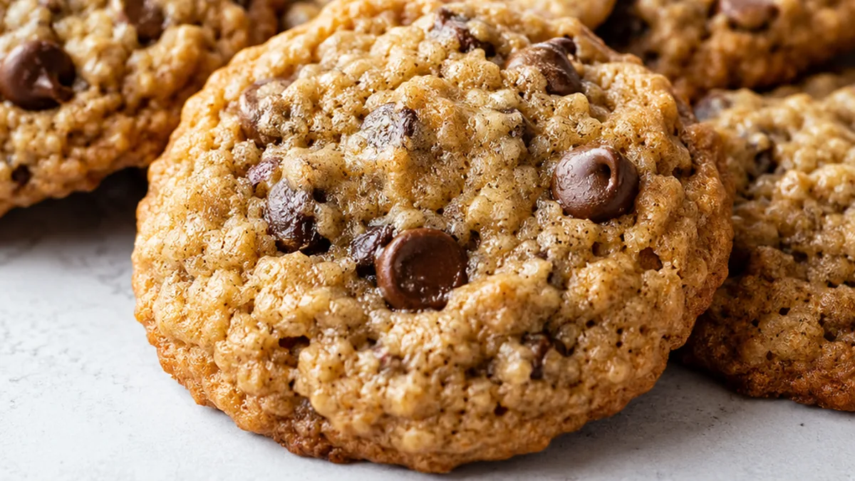 Chewy Almond Flour Oatmeal Cookies - Oatmeal cookies: bake these chewy, gluten-free almond flour cookies in under 30 minutes. Perfect for a healthier, satisfyin