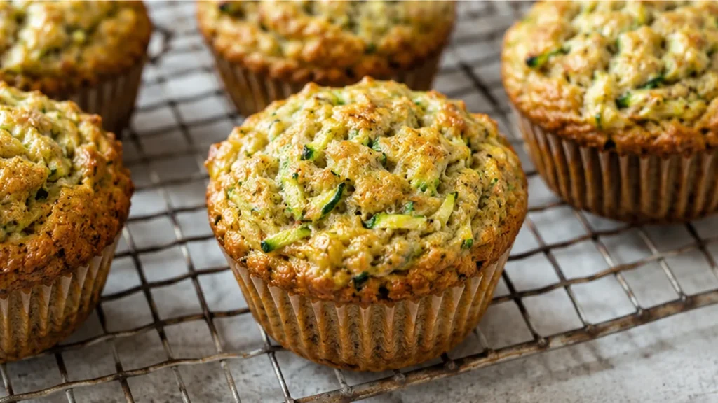 Fluffy Paleo Zucchini Muffins - Paleo Zucchini Muffins: bake these moist, grain-free treats perfect for breakfast or a healthy snack. Made with coconut and almo