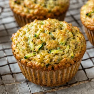 Fluffy Paleo Zucchini Muffins - Paleo Zucchini Muffins: bake these moist, grain-free treats perfect for breakfast or a healthy snack. Made with coconut and almo