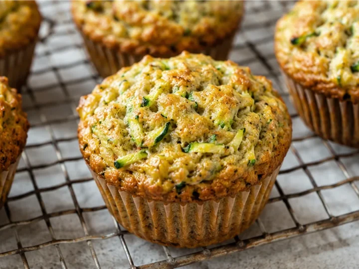 Fluffy Paleo Zucchini Muffins