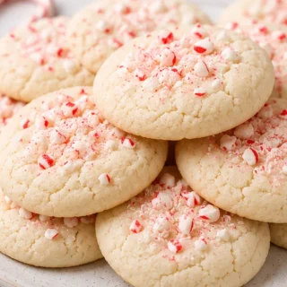 ️ Melt-in-Your-Mouth Peppermint Cookies - peppermint meltaways - Peppermint meltaways: bake these soft, buttery, and incredibly festive gluten-free cookies. Per