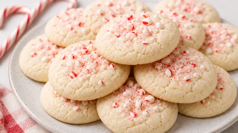 ️ Melt-in-Your-Mouth Peppermint Cookies