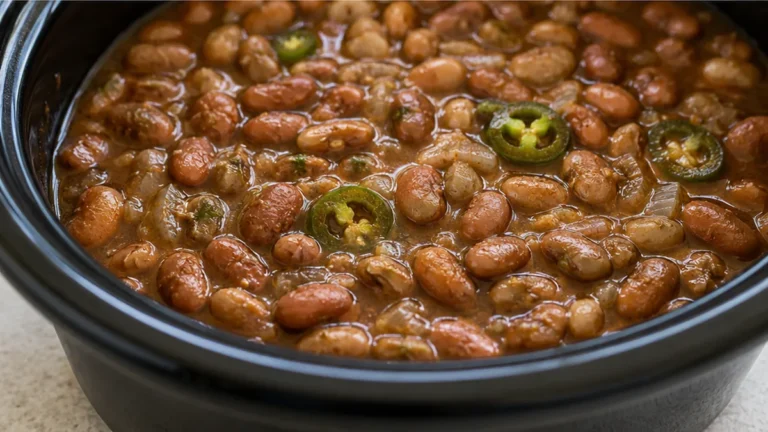 ️ Ultimate Slow-Cooker Pinto Beans