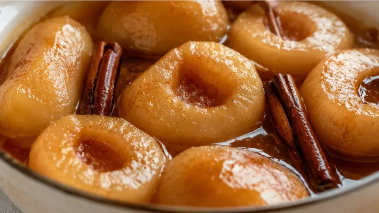 Heavenly Poached Pears: A Dessert Dream!