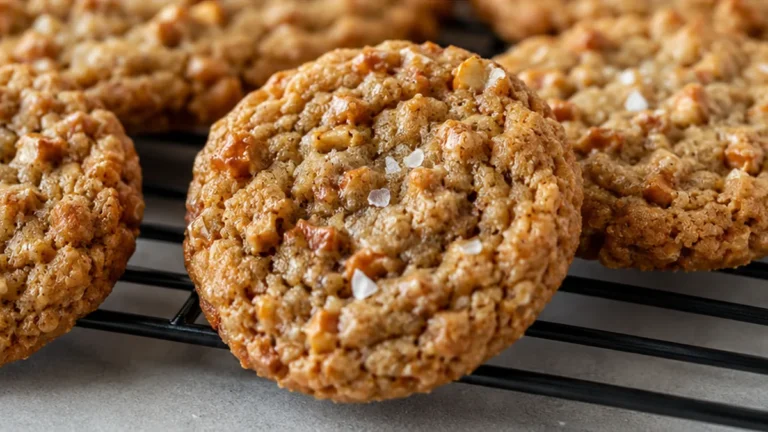 Crispy & Chewy Pretzel Cookies