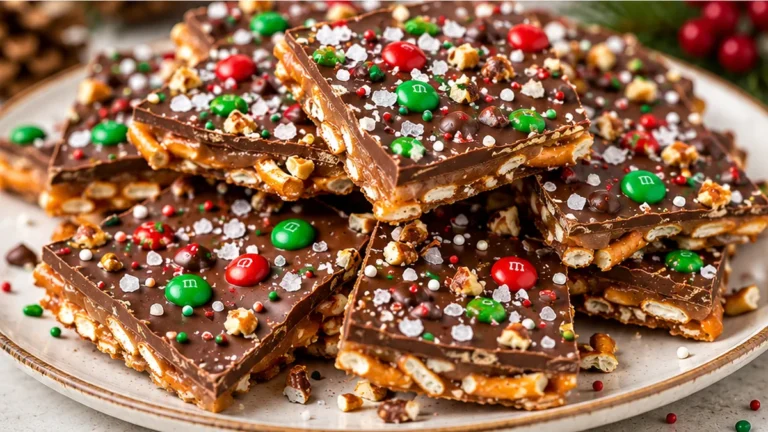 Melt-in-Your-Mouth Christmas Pretzel Treats!