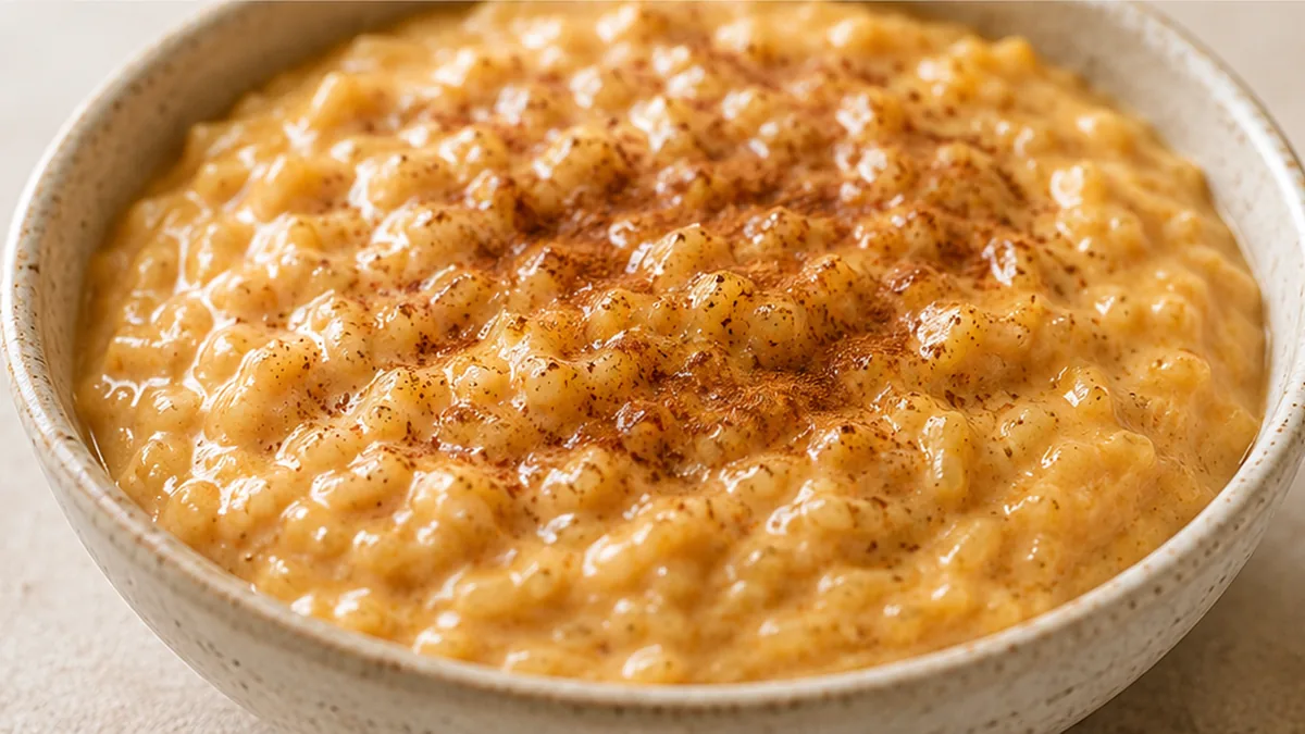 Creamy Pumpkin Rice Pudding: Fall Obsession! Pumpkin rice pudding: savor this creamy, spiced dessert, perfect for fall. Easy to make and wonderfully comforting