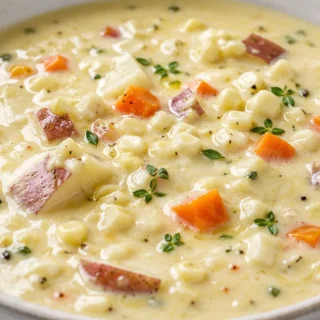 Creamy Sweet Corn Soup: Pure Comfort in a Bowl! Sweet Corn Soup: master this creamy and comforting recipe in under 30 minutes. Made with fresh veggies and a hin
